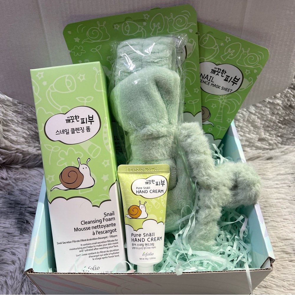 Esfolio Korean Beauty Personal Care “Snail” 6pcs Gift Set